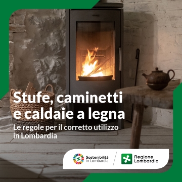 Stufe, caminetti e caldaie a biomassa legnosa: regole di utilizzo in Lombardia