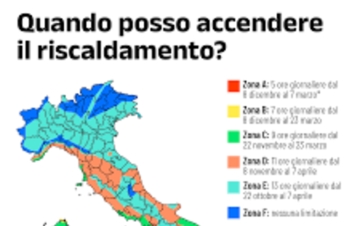 Accensione riscaldamento prima del 15 Ottobre